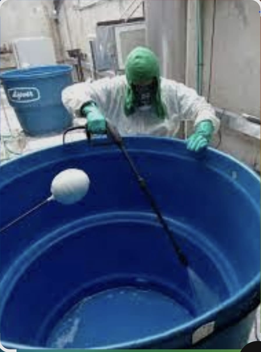 Lavado y desinfección de tanques de agua potable